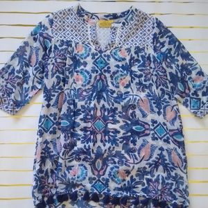 Roberta Roller Rabbit NWOT Kids Tunic SZ 4